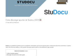 Cómo ver StuDocu: Acceso a la plataforma educativa